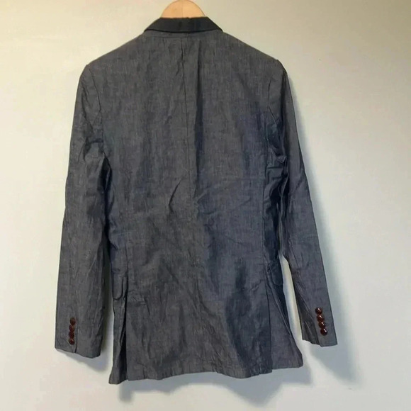 NWT  J. Crew denim feel blazer jacket - Picture 2 of 7